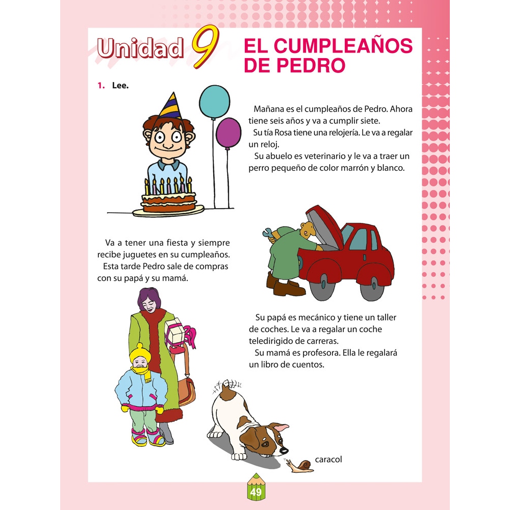 Español poco a poco. Nivel 1. Libro 2