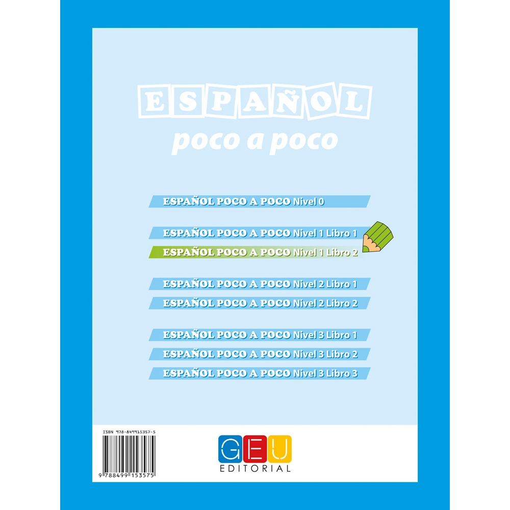 Español poco a poco. Nivel 1. Libro 2