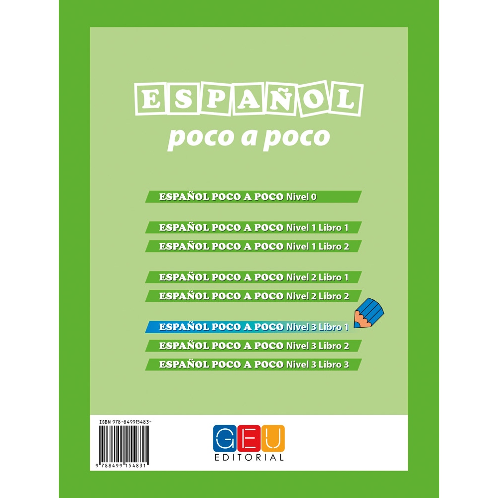 Español poco a poco. Nivel 3. Libro 1