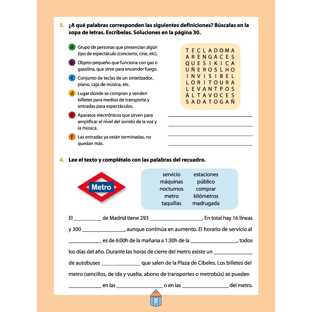 Español poco a poco. Nivel 3. Libro 3