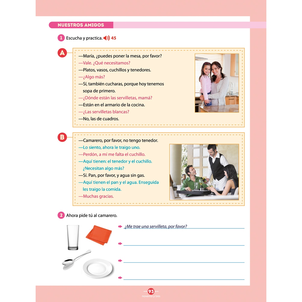 Pack Español entre amigos Niveau A1