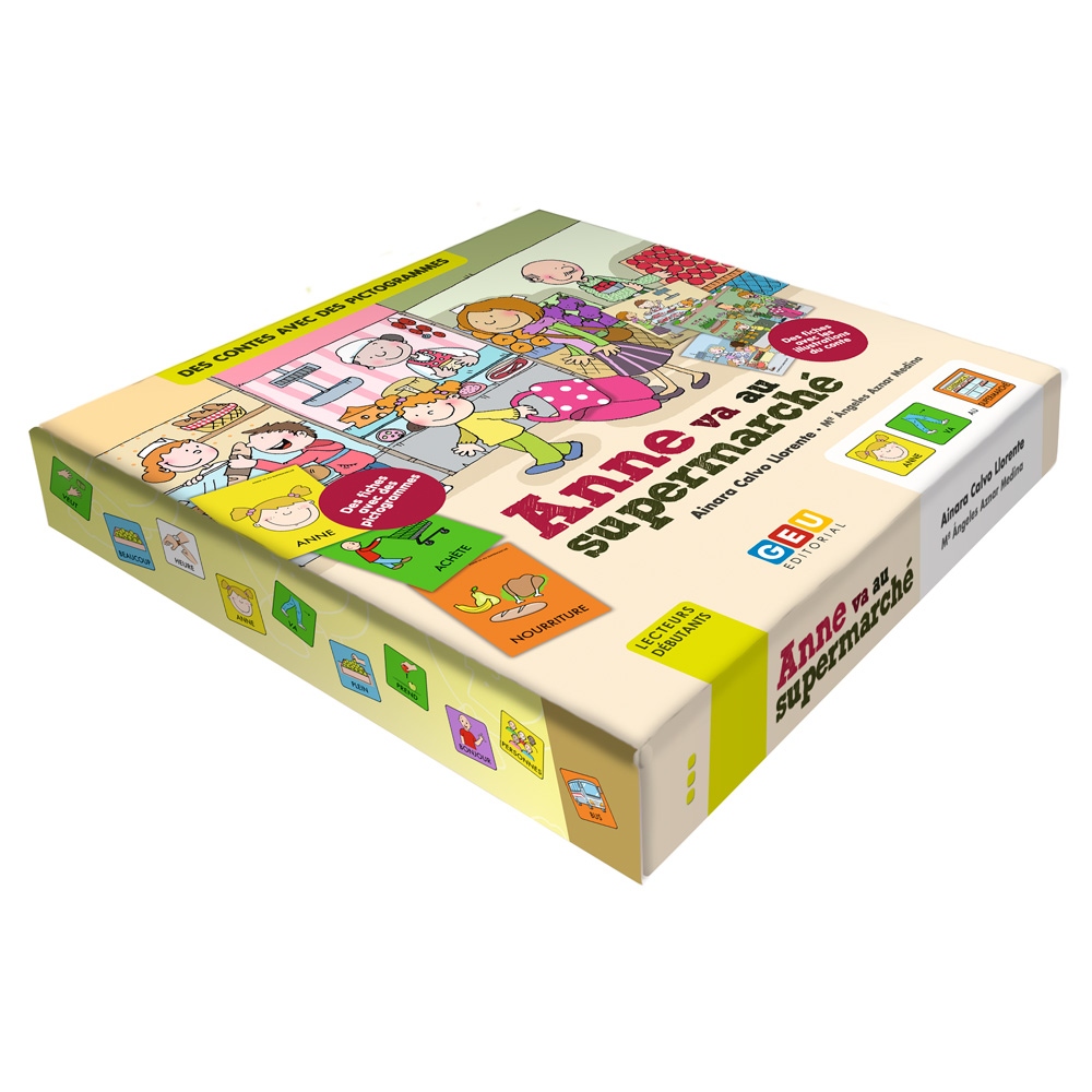 Anne va au supermarché - Avec des...