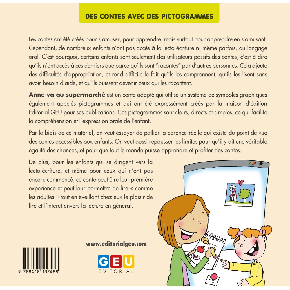 Anne va au supermarché - Avec des...