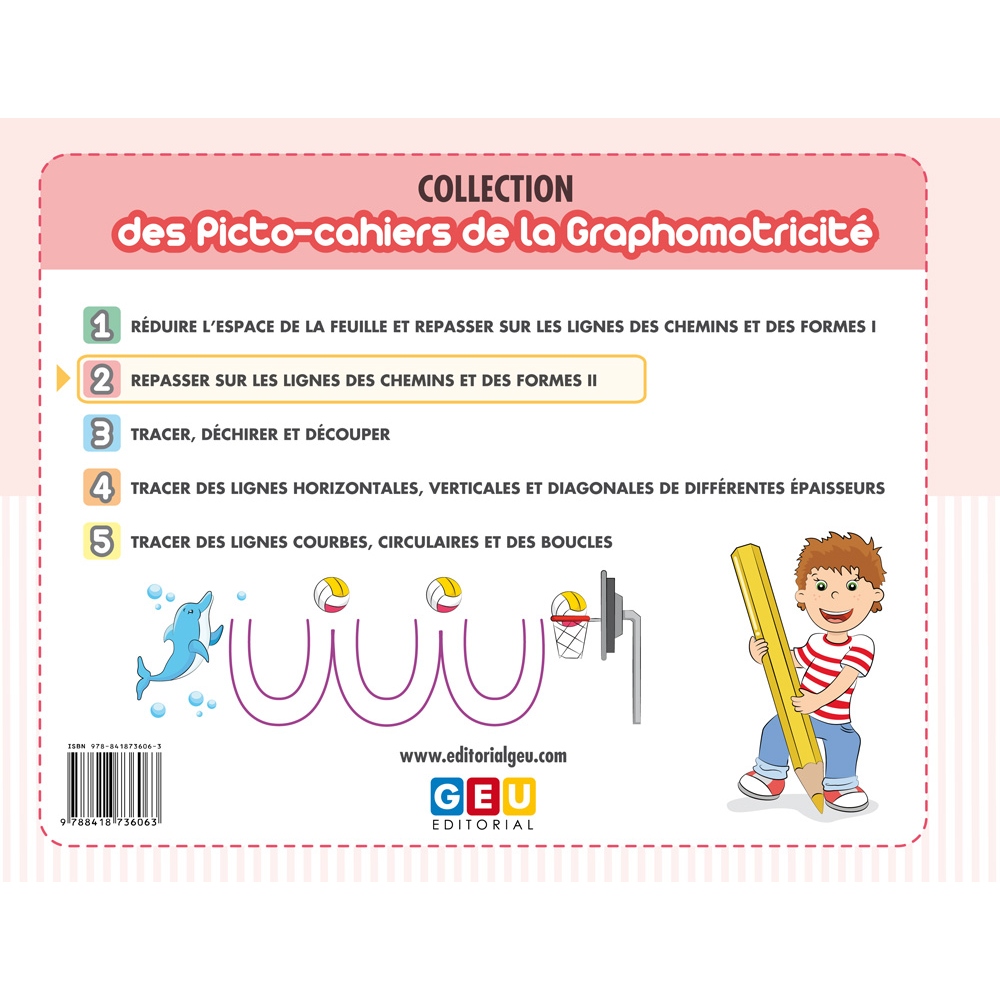 Le picto-cahier de la graphomotricité 2