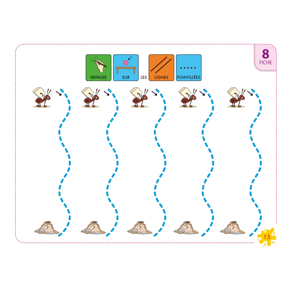 Le picto-cahier de la graphomotricité 5