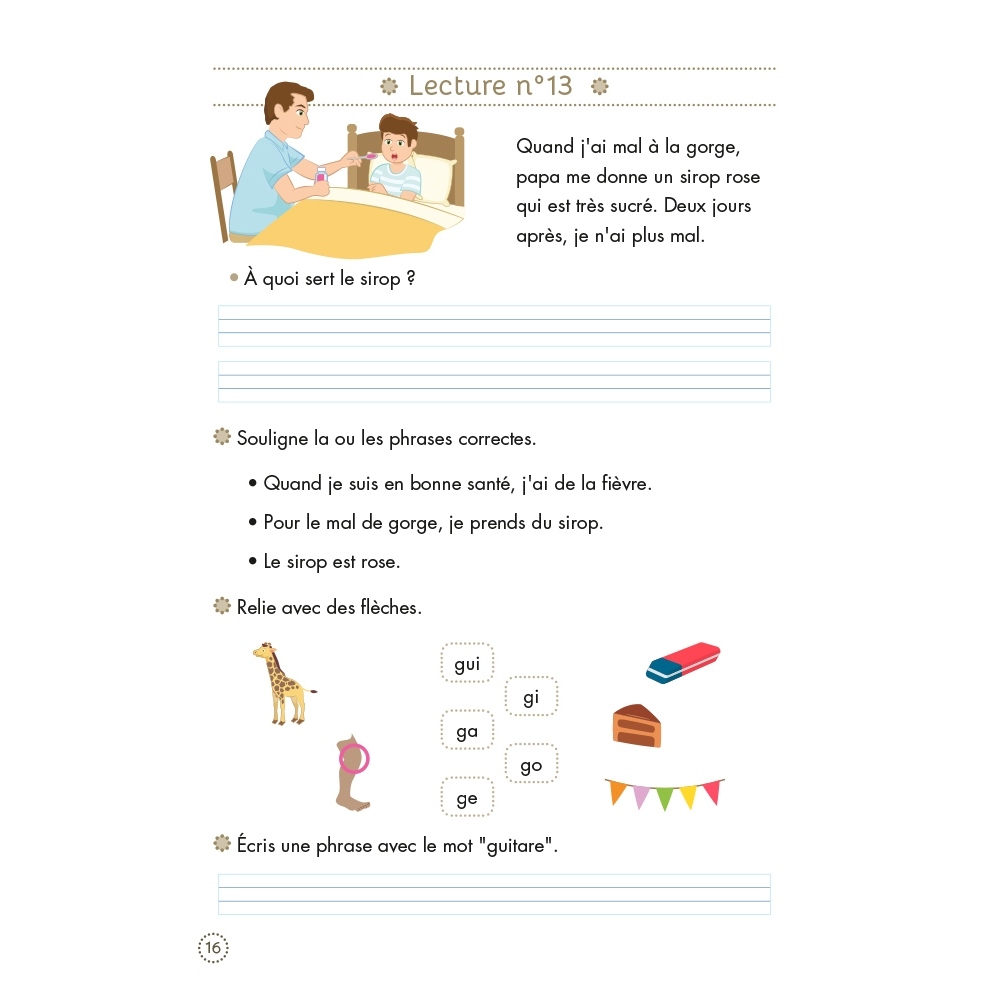 Pack cahiers de lecture et...