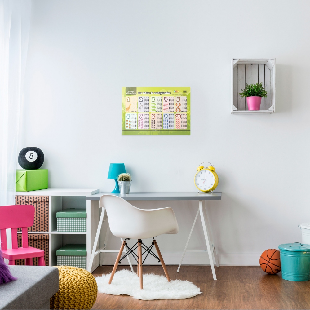 Tables de multiplication (format rigide)