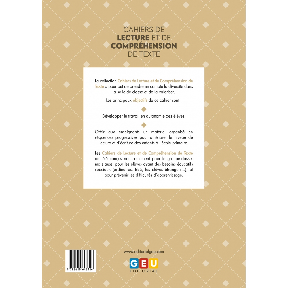 Cahiers de lecture et de...