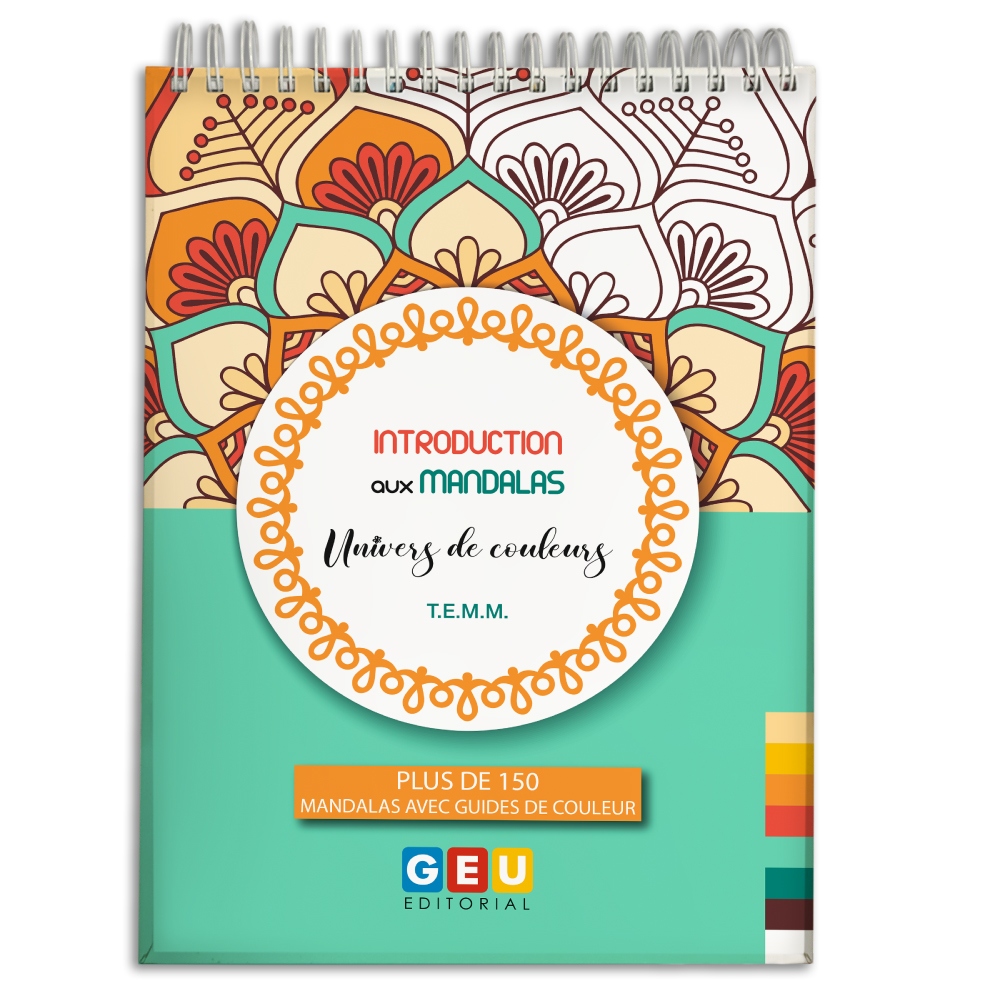 Kit Mandalas : cahier et 24 marqueurs...
