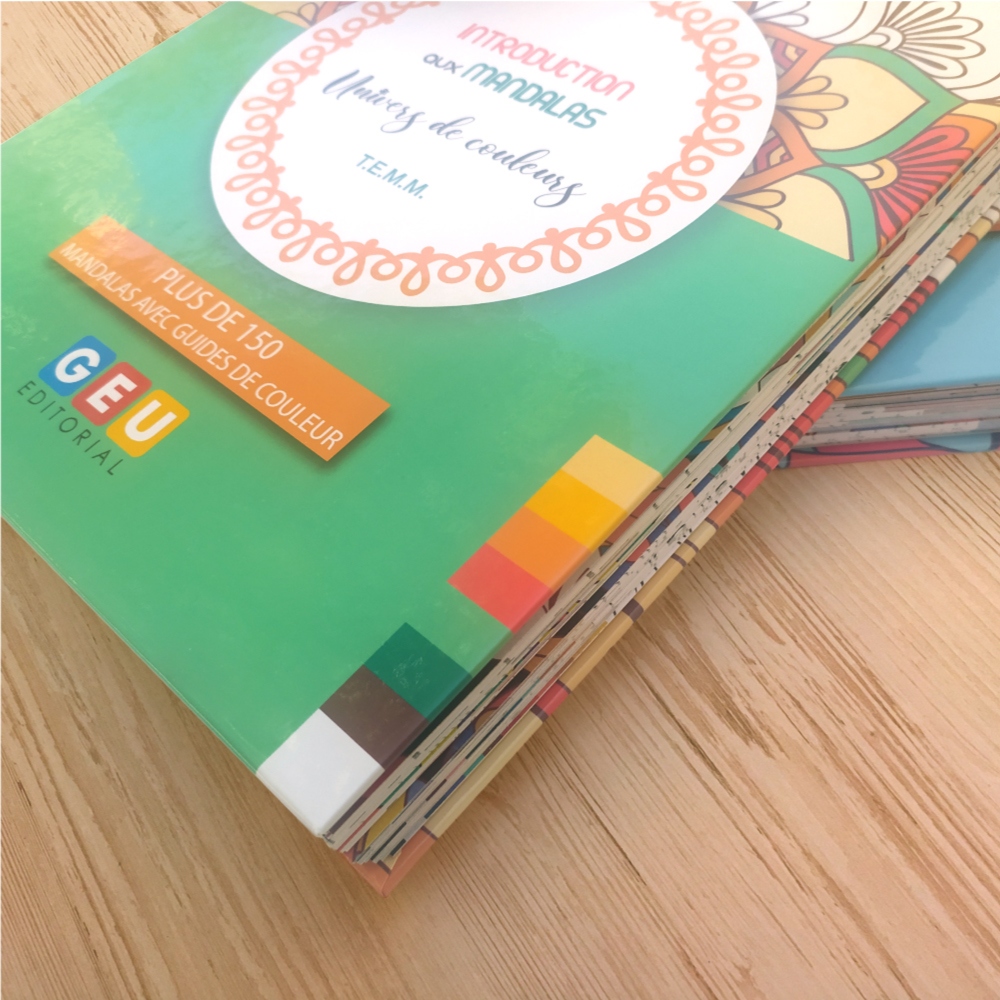 Kit Mandalas : cahier et 24 marqueurs...