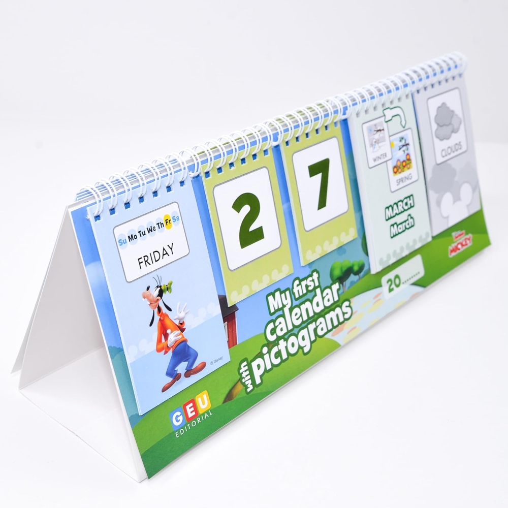Calendrier Éducatif Enfant Disney -...