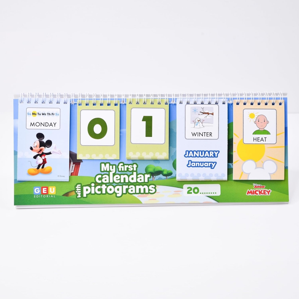 Calendrier Éducatif Enfant Disney -...