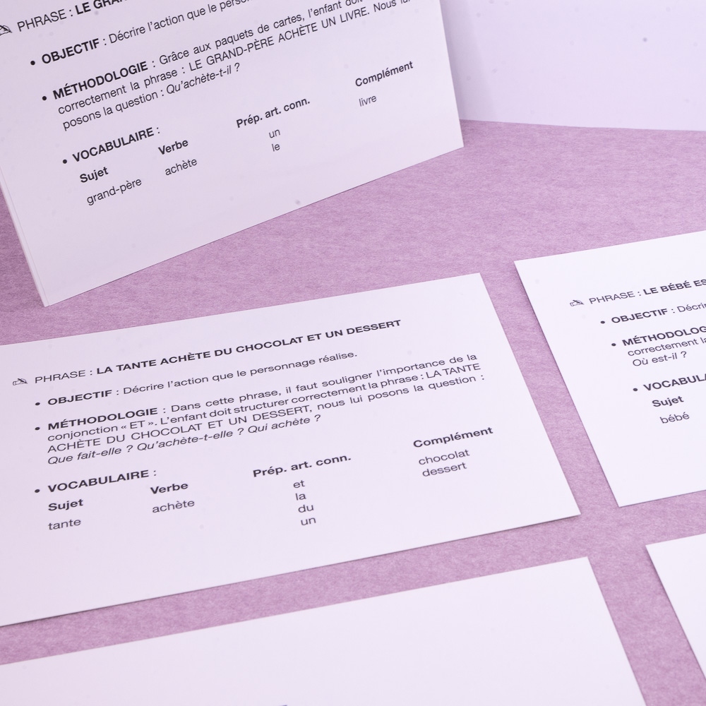 Jeu langage pour apprendre à parler...